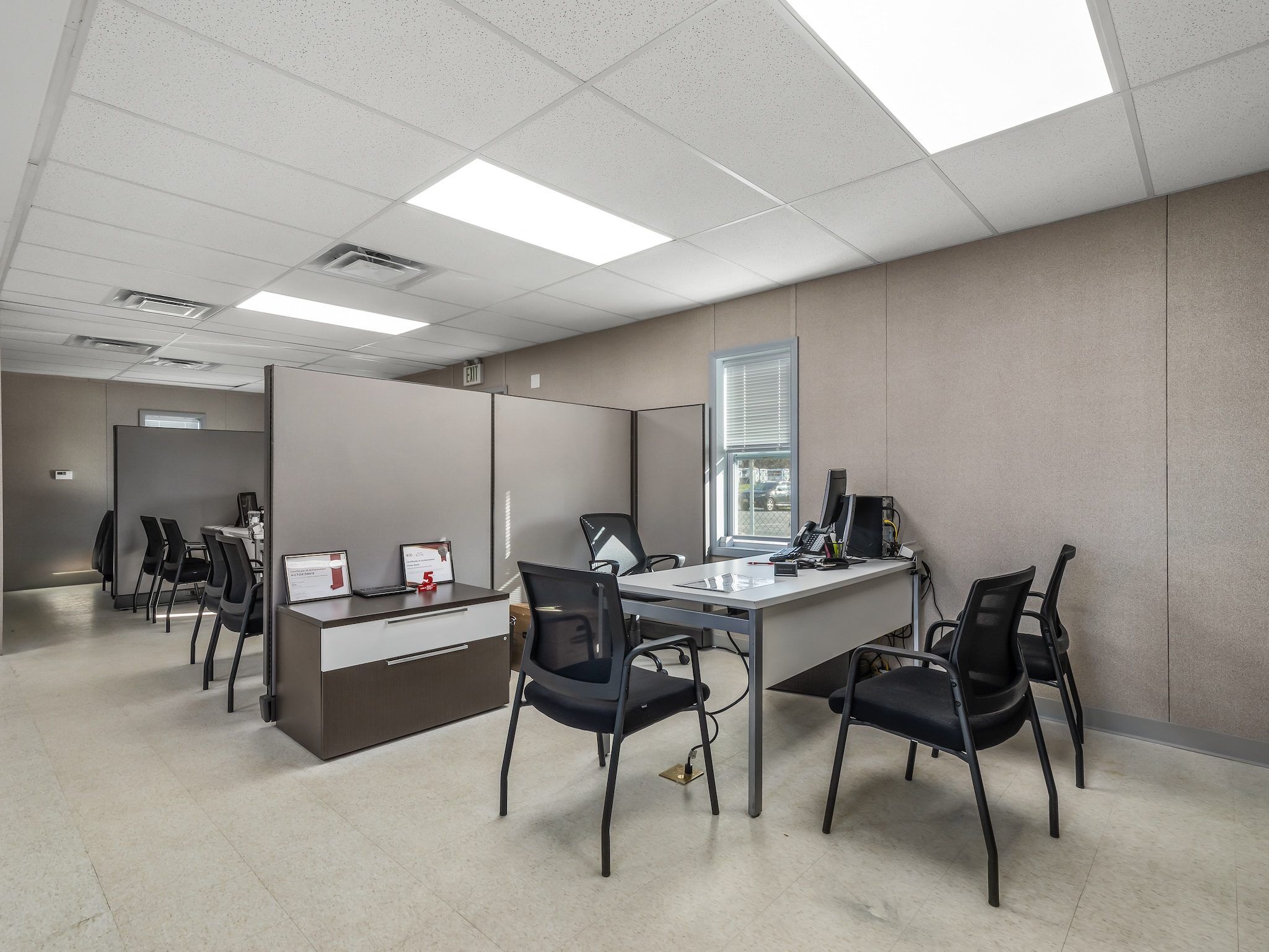 Kia of West Chester Modular Dealership Cubicles